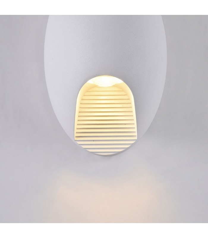 Integrated LED Wall Lamp White, IP54 - 7