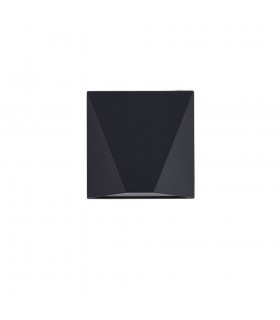 Integrated LED Wall Lamp Black, IP54 - 1