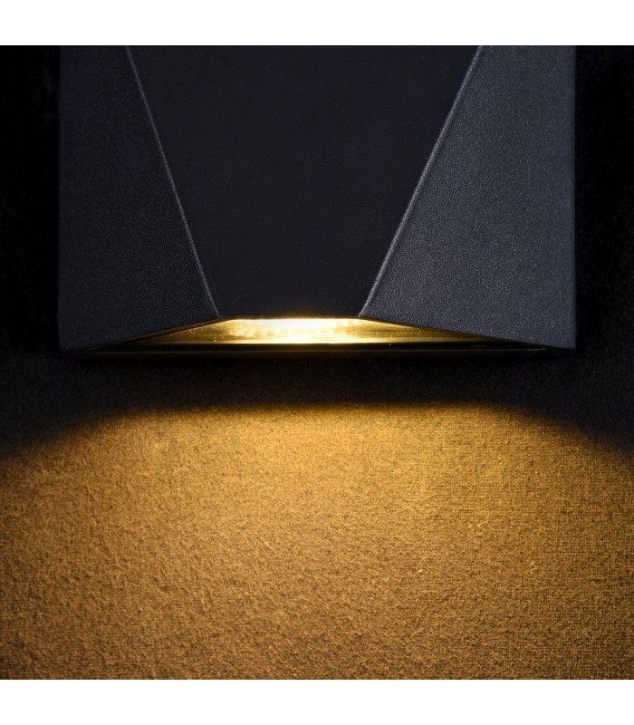 Integrated LED Wall Lamp Black, IP54 - 11
