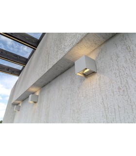 Integrated LED Wall Lamp White, IP54 - 2