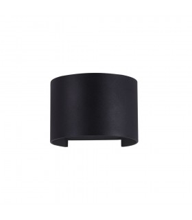Integrated LED Wall Lamp Black, IP54 - 1