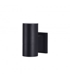 Wall Lamp Black, 1 Light IP54, GU10 - 1
