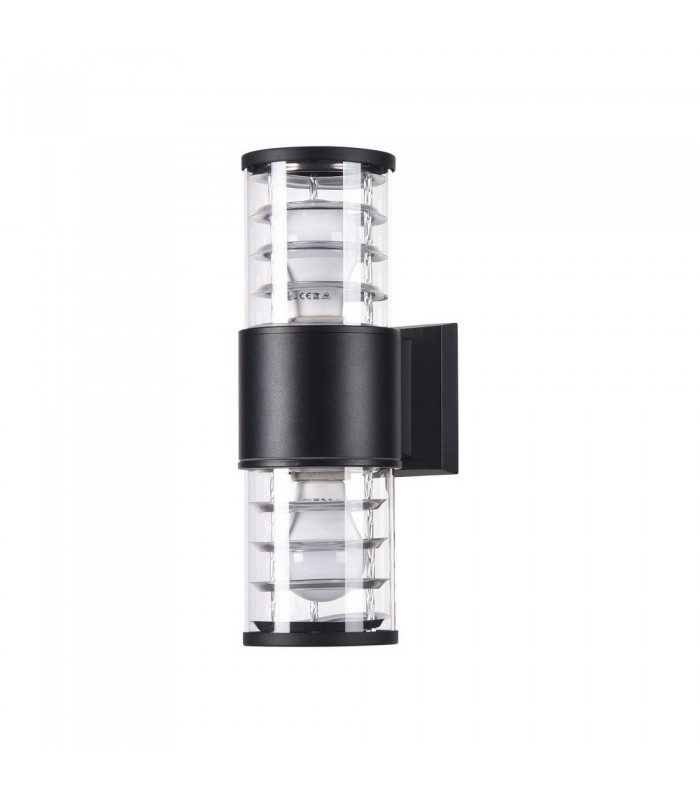 Wall Lamp Black, 2 Light IP54, E27 - 5