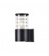 Wall Lamp Black, 1 Light IP54, E27 - 1
