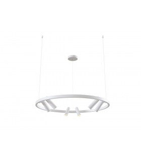 Integrated LED Ceiling Pendant Lamp White - 1