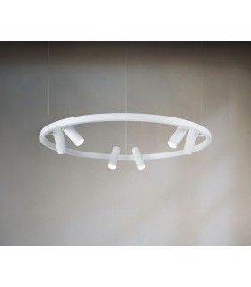 Integrated LED Ceiling Pendant Lamp White - 2