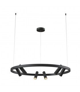 Integrated LED Ceiling Pendant Lamp Black - 1