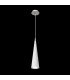 Slim Ceiling Pendant Lamp White, 1 Light, GU10 - 2