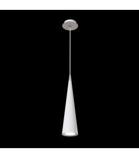 Slim Ceiling Pendant Lamp White, 1 Light, GU10 - 2