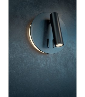 Reading Integrated LED Wall Lamp Black - 2