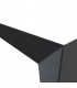 Integrated LED Wall Lamp Black - 6