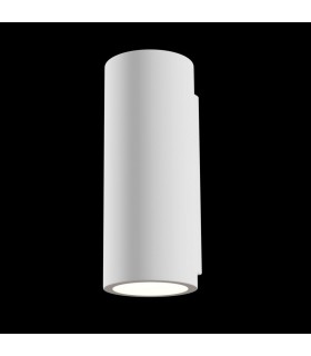 Wall Lamp White, 2 Light, GU10, Paintable - 2