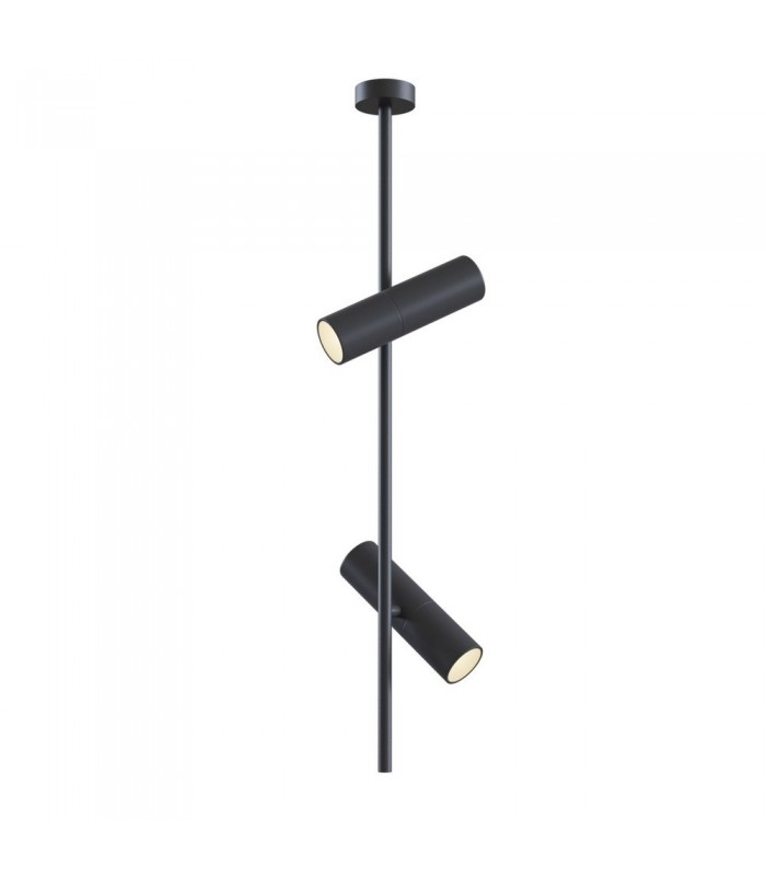 Ceiling Spotlight Pendant Lamp Black, 2 Light, GU10 - 3