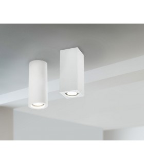 Surface Mounted Ceiling Downlight White, 1 Light, GU10 - 2