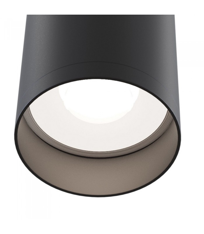 Surface Mounted Ceiling Downlight Black, 1 Light, GU10 - 3