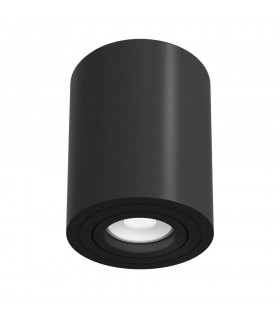 Surface Mounted Ceiling Downlight Black, 1 Light, GU10 - 1