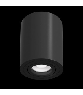Surface Mounted Ceiling Downlight Black, 1 Light, GU10 - 2