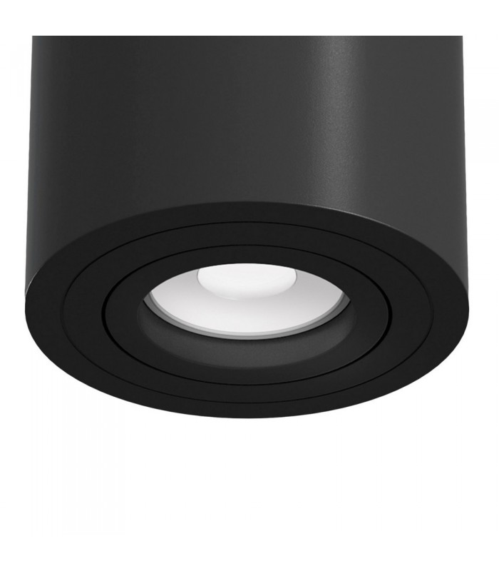 Surface Mounted Ceiling Downlight Black, 1 Light, GU10 - 4