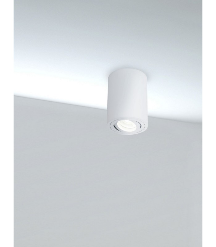 Surface Mounted Ceiling Downlight White, 1 Light, GU10 - 2