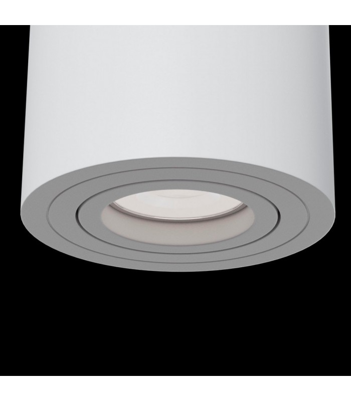 Surface Mounted Ceiling Downlight White, 1 Light, GU10 - 6