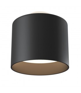 Integrated LED Surface Mounted Ceiling Downlight Black - 2