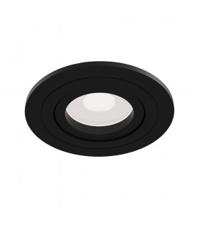 Recessed Downlight Black, 1 Light, GU10 - 1
