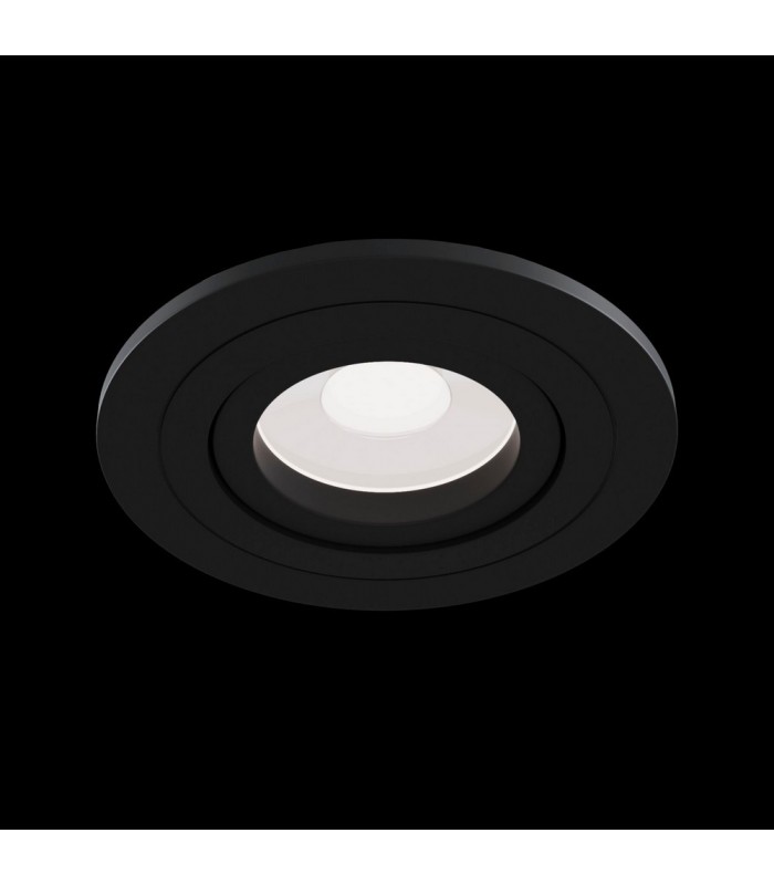 Recessed Downlight Black, 1 Light, GU10 - 2