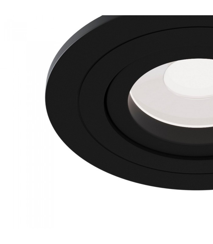Recessed Downlight Black, 1 Light, GU10 - 6