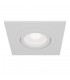 Recessed Square Downlight White, 1 Light, GU10 - 1