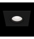 Recessed Square Downlight Black, 1 Light, GU10 - 2