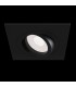 Recessed Square Downlight Black, 1 Light, GU10 - 3