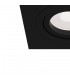 Recessed Square Downlight Black, 1 Light, GU10 - 6