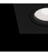Recessed Square Downlight Black, 1 Light, GU10 - 7