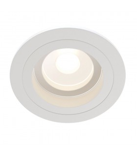 Recessed Downlight White, 1 Light, GU10 - 1