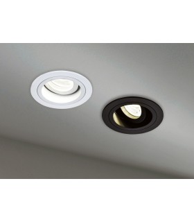 Recessed Downlight White, 1 Light, GU10 - 2