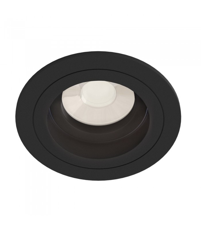 Recessed Downlight Black, 1 Light, GU10 - 1