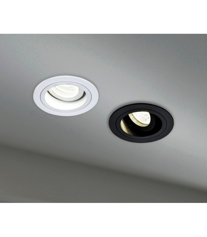 Recessed Downlight Black, 1 Light, GU10 - 3
