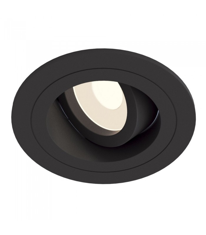 Recessed Downlight Black, 1 Light, GU10 - 4