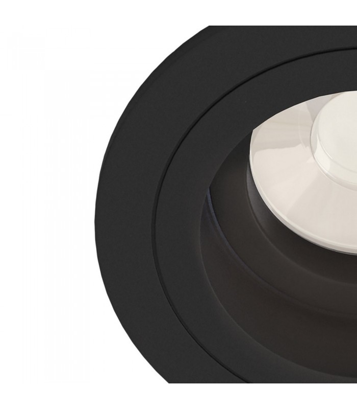 Recessed Downlight Black, 1 Light, GU10 - 6