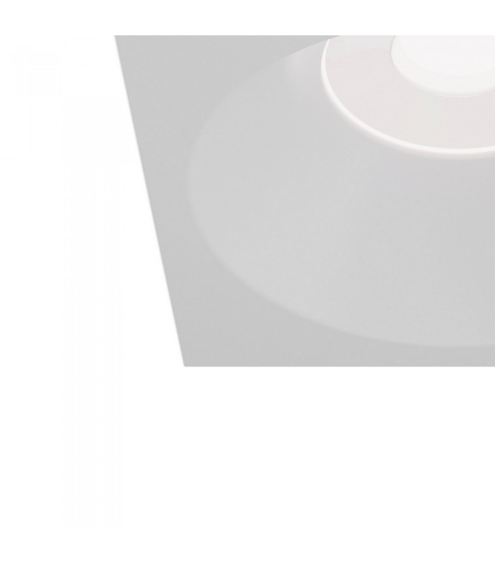 Recessed Square Downlight White, 1 Light IP65, GU10 - 4
