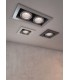 Recessed Twin Square Downlight White, 2 Light, GU10 - 2