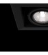 Recessed Twin Square Downlight Black, 2 Light, GU10 - 5