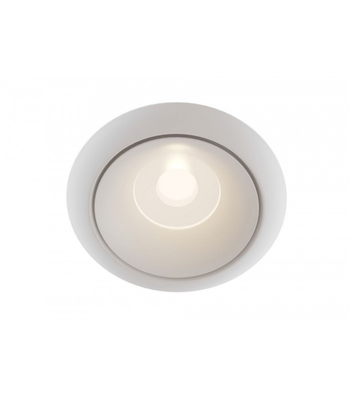 Recessed Downlight White, 1 Light, GU10 - 1