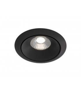 Integrated LED Recessed Downlight Black - 2