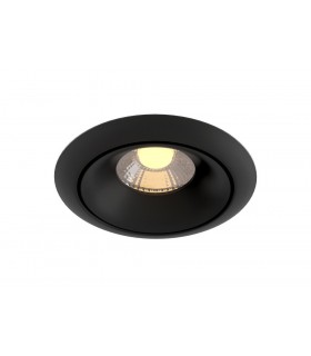 Integrated LED Recessed Downlight Black - 1