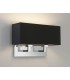 Indoor Twin Wall 2 Light Polished Chrome - Shade Not Included, E27 - 1