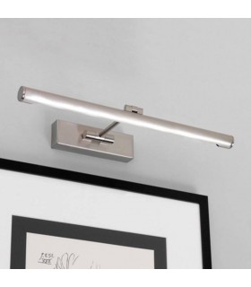 LED 1 Light Picture Wall Light Brushed Nickel - 1