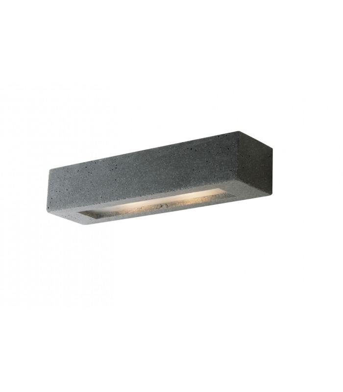 Concrete Wall Lamp Grey, E14 - 1