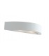 Paintable Plaster Flush Up Down Wall Lamp, E14 - 1