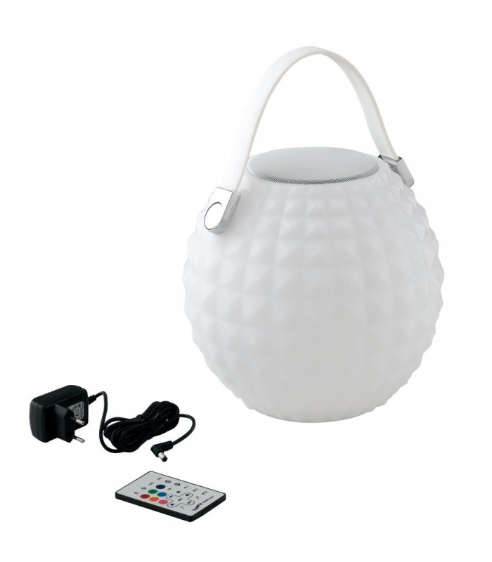 Outdoor Portable RGBW LED Dimmable Lamp With Built-In Bluetooth Speaker - 1
